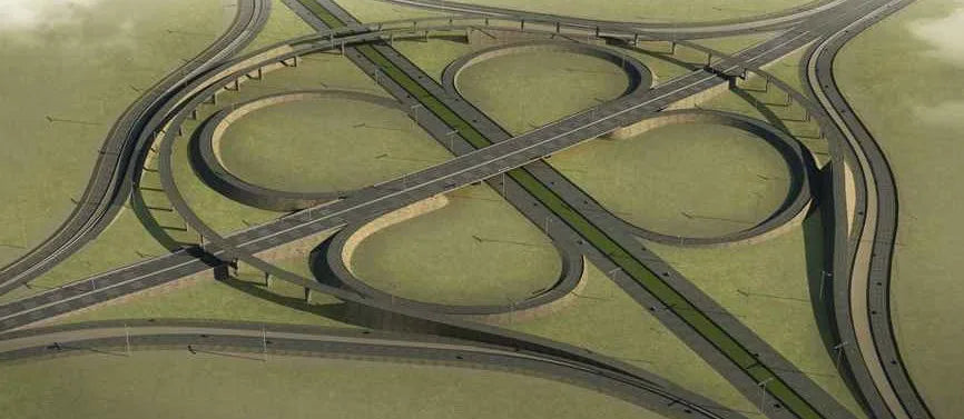 Khurais motorway interchange
